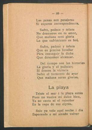 La playa
