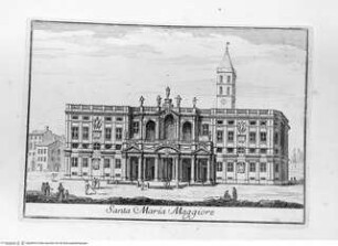 Varie vedute di Roma Antica, e Moderna Disegnate e Intagliate da Celebri Autori, Tafel [13]: Santa Maria Maggiore