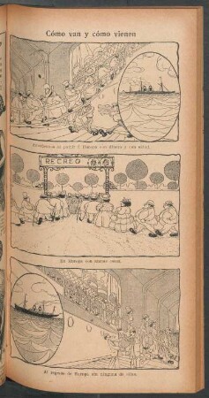 Cómo van y cómo vienen - [Cómic]