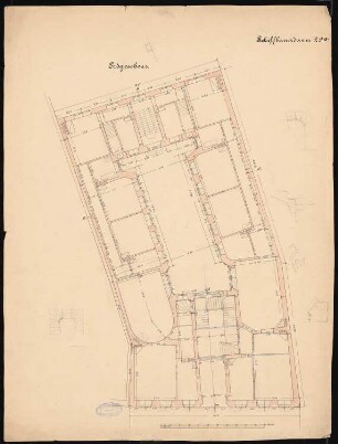 Wohnhaus Rosenberg, Löwe und Co., Berlin-Mitte: Grundriss EG