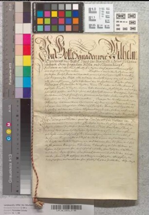 Wilhelm, Landgraf zu Hessen etc., bestätigt der Abtei Corvey den eingerückten Schutzbrief des Landgrafen Ludwig zu Hessen des Datums 1434 Mai 26.