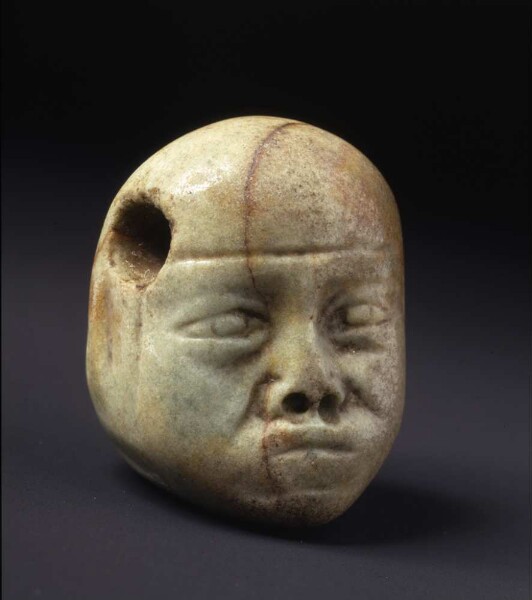 Miniature of a so-called colossal head