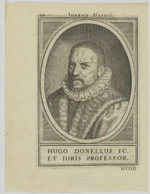 Bildnis des Hugo Donellus