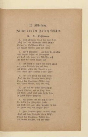 II. Abteilung