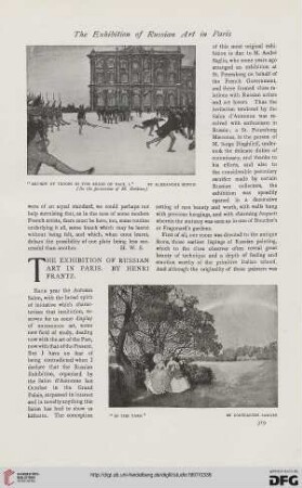 39: The exhibition of Russian art in Paris