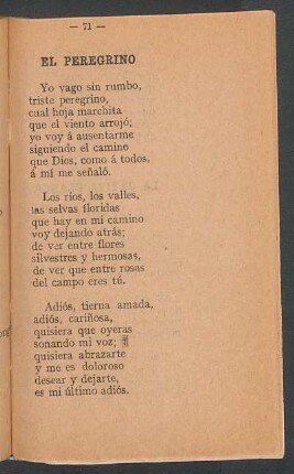 El peregrino