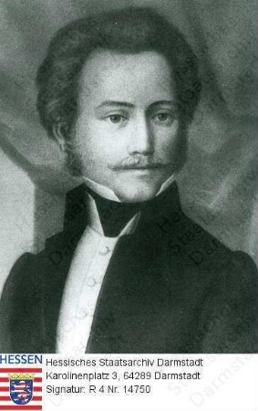 Follenius, Paul (1799-1844) / Porträt, Brustbild