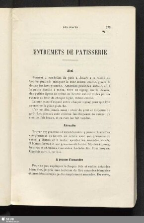 Entremets de patisserie
