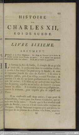Livre Sixieme