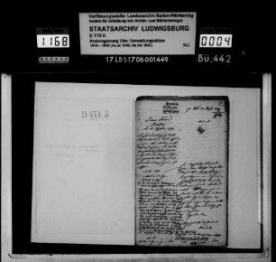 Unterzeichnung der Amtsversammlungsprotokolle durch standesherrliche Beamte