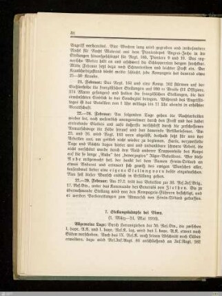 7. Stellungskämpfe bei Vimy