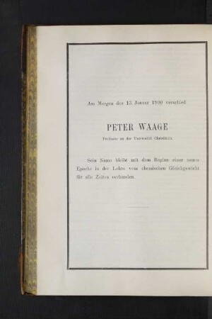 Peter Waage