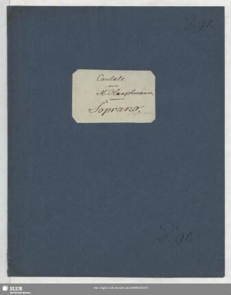 Drei geistliche Chorgesänge für Sopran, Alt, Tenor und Bass : Op. 44