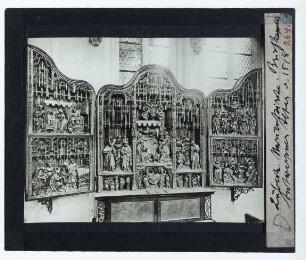 Lübeck, Marienkirche,Antwerpener Meister, Marienaltar von 1518 (Lübeck)