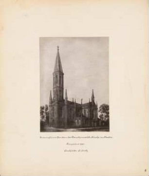 Dorotheenstädtische Kirche, Berlin Umbau: Ansicht