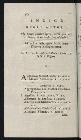 382-404, Indice degli Autori
