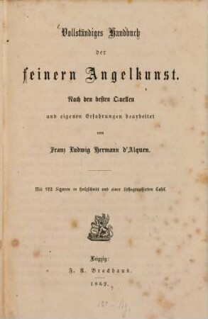 Vollständiges Handbuch der feinern Angelkunst