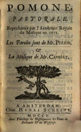Recueil Des Opera, Des Ballets, & des plus belles Piéces en Musique qui ont été representées depuis dix ou douze ans jusques à present devant sa Majesté Tres-Chrestienne, 9