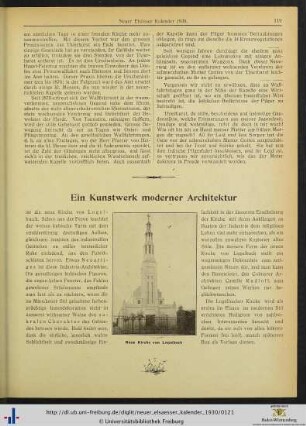 Ein Kunstwerk moderner Architektur.