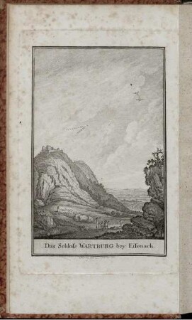 Das Schloss WARTBURG bey Eisenach