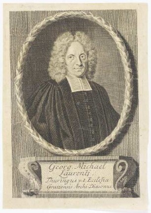 Bildnis des Georg Michael Laurenti