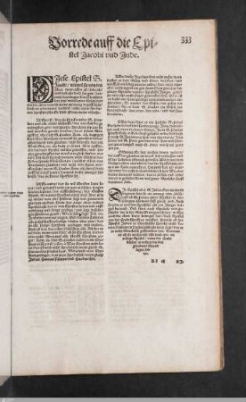 Vorrede zu Jakobus / Judas