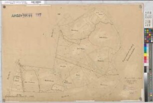 Holsterhausen (Dorsten), Zusammenlegung Holsterhausen, Urkarte II Holsterhausen Flur 12