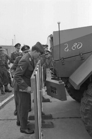 Kraftfahrzeugwettbewerb 1965 der Luftwaffengruppe Süd in der General-Fahnert-Kaserne.