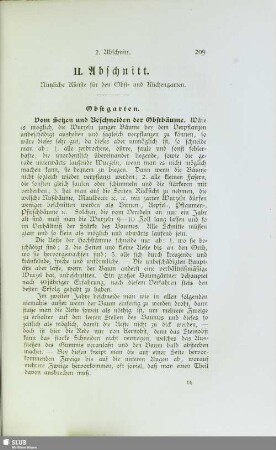 II. Abschnitt. Nützliche Künste für den Obst- und Küchengarten : Nützliche Künste für den Obst- und Küchengarten