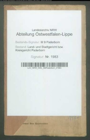 Erblasser: Düsterberg, Bertha: