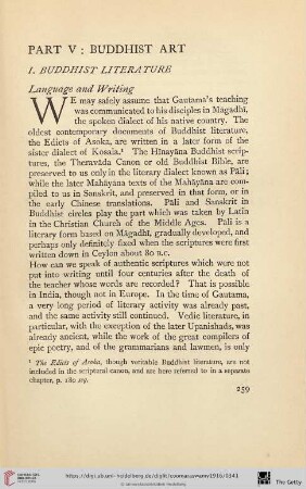 Part V: Buddhist art