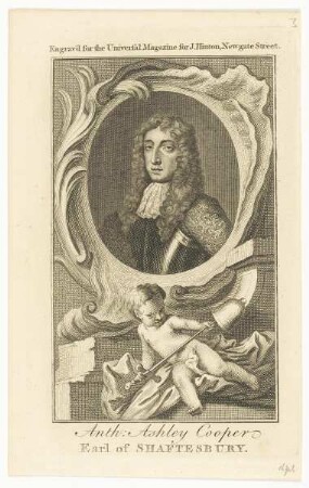 Bildnis des Anth. Ashley Cooper, Earl of Shaftesbury