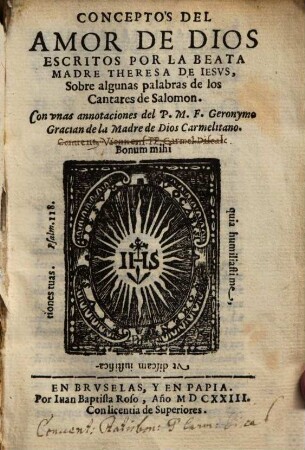 Conceptos del amor de Dios