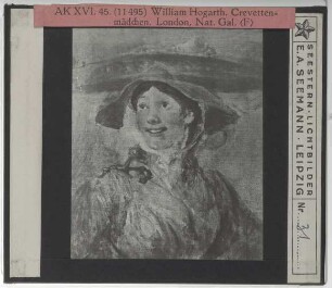 Hogarth, Das Krabbenmädchen (London NG 1162)