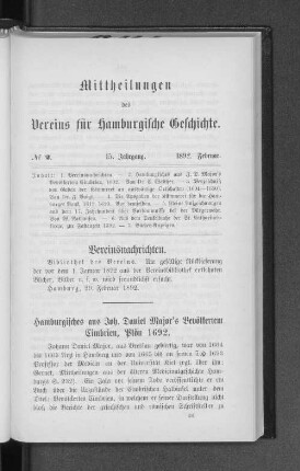 No. 2, 1892. Februar.