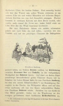 Forsthaus Sauberg