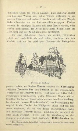 Forsthaus Sauberg