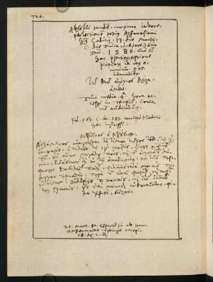 724-725, [Schlussbemerkung] Absolvi tandem, maximo labore, perlectionem totius Athanasiani huius codicis