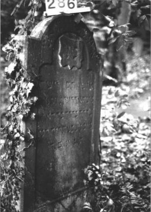 Grabstein 286 (Index: 100113212) Material: Sandstein Maße HxBxT: 126x86x10 cm: Grabstein 286 (2)