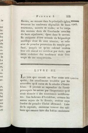 Livre III