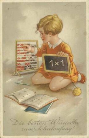 Die besten Wünsche zum Schulanfang!