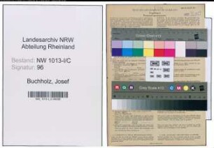 Entnazifizierung Josef Buchholz , geb. 31.01.1913 (Kaufmaennischer Angestellter)
