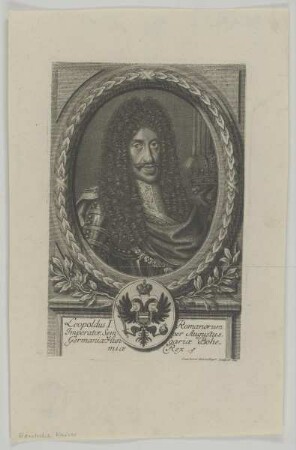 Bildnis des Leopoldus I., Romanorum Imperator