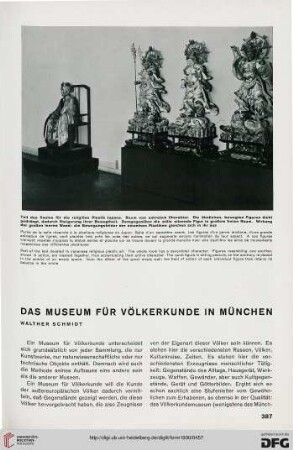 5: Das Museum für Völkerkunde in München