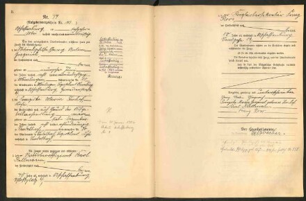Standesamtsbuch der Stadt Aschaffenburg: Eheschließungen 252/1930 - 130/1931