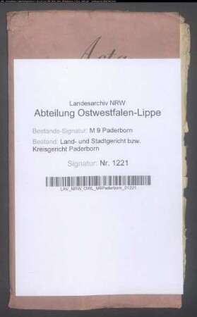 Erblasser: Bade, Gertrud: