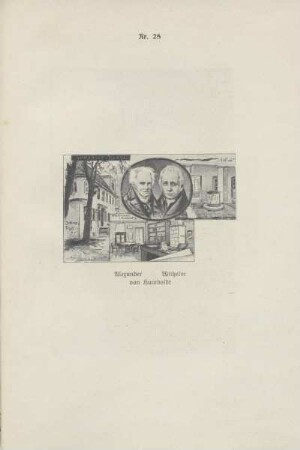 Nr. 28. Alexander Wilhelm von Humboldt