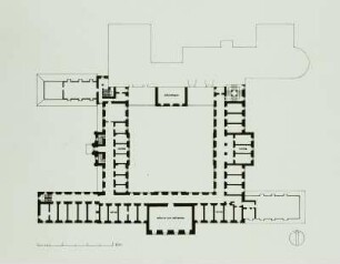 Ostritz-Marienthal: Grundriss des 2. Obergeschosses