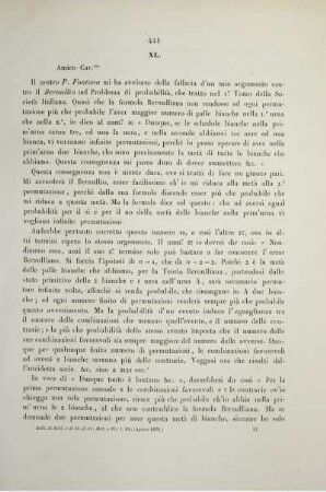 Lettere inedite di Gianfrancesco Malfatti (Fine).