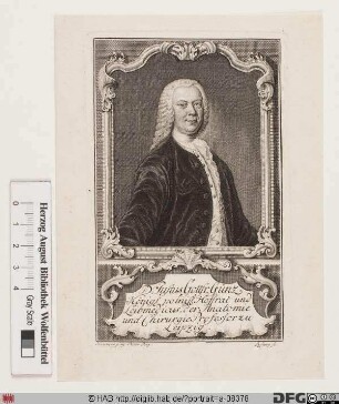 Bildnis Justus Gottfried Günz